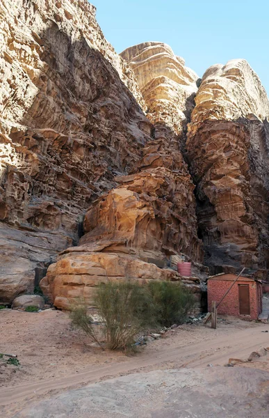 Wadi Rum Desierto Jordania — Foto de Stock