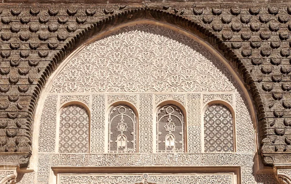 Шпалери Фна Koutoubia Kutubiya Джамі Аль Kutubiyah Або Kutubiyyin Мечеть — стокове фото