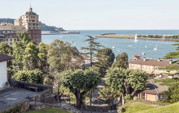 Hondarribia Una Città Comune Dei Paesi Baschi Spagna Situata Nell — Foto Stock