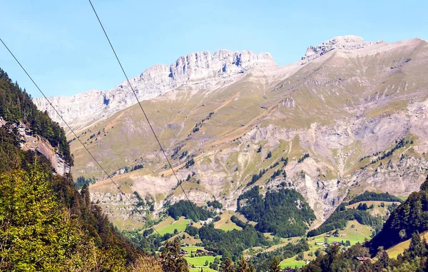 Alpes Montagnes France Par Une Journée Ensoleillée — Photo