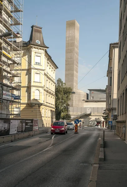 Salzburgo Austria Septiembre 2015 Salzburgo Cuarta Ciudad Más Poblada Austria — Foto de Stock