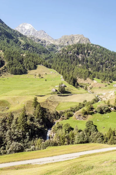 Montañas Los Alpes Austríacos Día Soleado — Foto de Stock