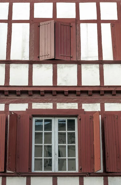 Ventanas Las Fachadas Las Casas Steim Reim —  Fotos de Stock