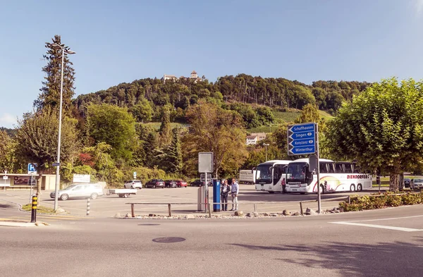 Stein Rhein Schaffhausen Švýcarsko Září 2015 Stein Rhein Francouzské Město — Stock fotografie