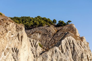Avrupa'nın doruklarına İspanya Asturias il güneşli bir günde'kuzeyinde dağlarda.