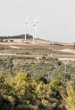 Avrupa'nın doruklarına İspanya Asturias il güneşli bir günde'kuzeyinde dağlarda.