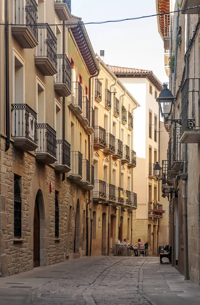 Olite Navarra España Octubre 2015 Calles Del Centro Histórico Olite —  Fotos de Stock