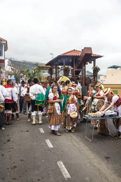 Orotava Tenerife España Junio 2016 Peregrinación San Isidro Labrador Orotava —  Fotos de Stock