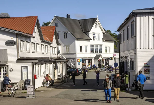 Harstad Tromso Noruega Septiembre 2016 Harstad Una Ciudad Municipio Provincia —  Fotos de Stock