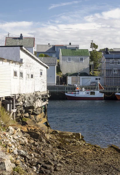 Harstad Una Ciudad Municipio Provincia Troms Noruega Segundo Municipio Términos — Foto de Stock