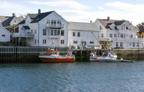 Harstad Una Ciudad Municipio Provincia Troms Noruega Segundo Municipio Términos — Foto de Stock