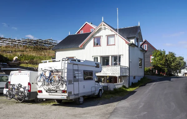 Harstad Tromso Noruega Septiembre 2016 Harstad Una Ciudad Municipio Provincia — Foto de Stock