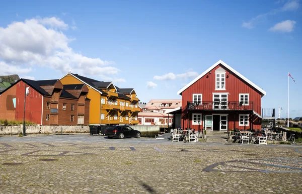 Harstad Una Ciudad Municipio Provincia Troms Noruega Segundo Municipio Términos — Foto de Stock