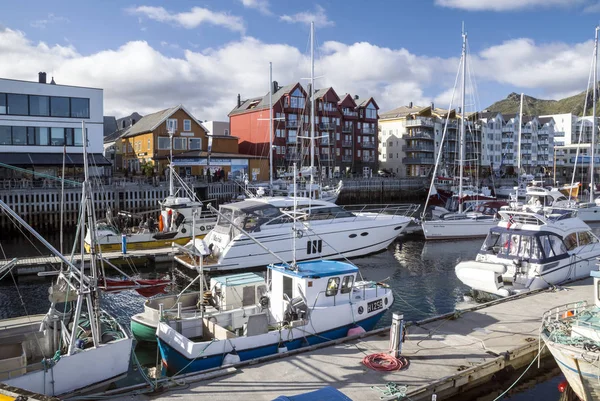 Harstad Tromso Norway 2016年9月 哈斯塔德 是挪威特罗姆省的一个市镇 — 图库照片