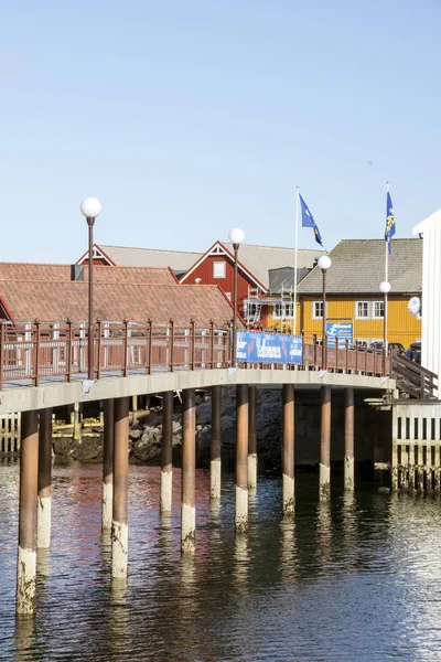 Harstad Tromsø Noorwegen September 2016 Harstad Een Stad Het Argentijnse — Stockfoto