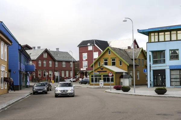 Harstad Tromso Norwegen September 2016 Harstad Ist Eine Stadt Und — Stockfoto