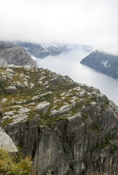 Montagnes Dans Sud Norvège Par Une Journée Ensoleillée — Photo