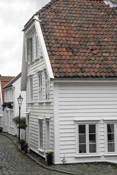 Stavanger Uma Cidade Noruega Catedral Stavanger Localizada Centro Foi Erguida — Fotografia de Stock