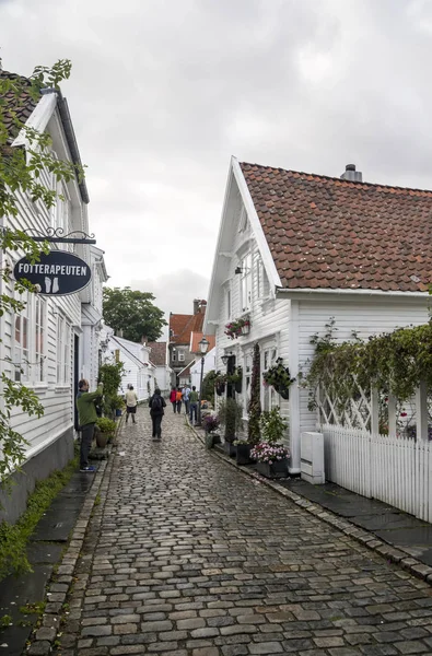 Stavanger Una Città Nel Sud Ovest Della Norvegia Cattedrale Stavanger — Foto Stock