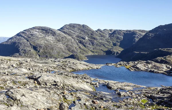 Berge Süden Norwegens Einem Sonnigen Tag — Stockfoto