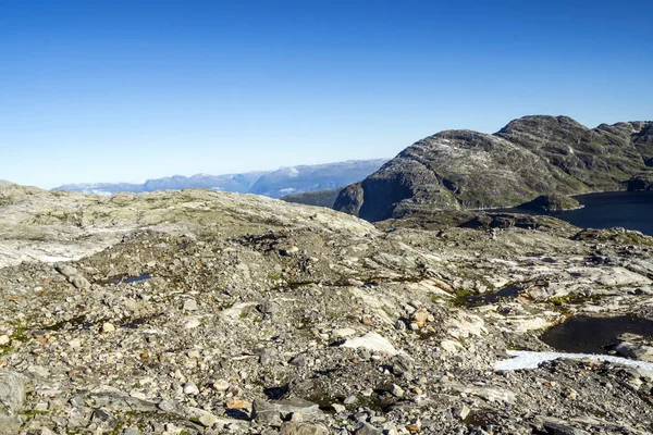 Góry Południowej Norwegii Słoneczny Dzień — Zdjęcie stockowe