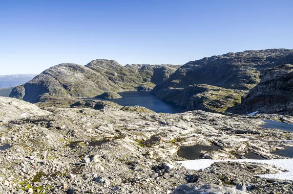 Berge Süden Norwegens Einem Sonnigen Tag — Stockfoto