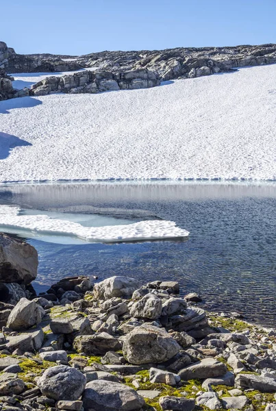 Montagne Nel Sud Della Norvegia Una Giornata Sole — Foto Stock