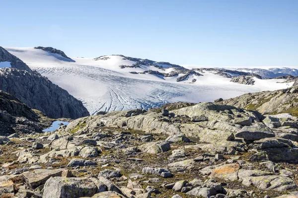 Montagne Nel Sud Della Norvegia Una Giornata Sole — Foto Stock