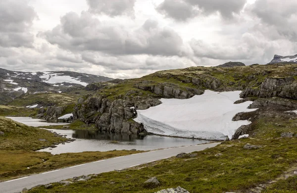 Fjordarna Södra Norge Solig Dag — Stockfoto