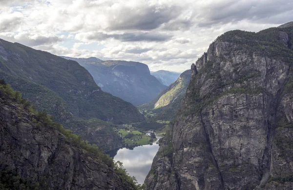 Fjorde Süden Norwegens Einem Sonnigen Tag — Stockfoto