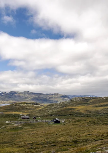 Bulutlu Bir Günde Southern Norway Prairies Gölü — Stok fotoğraf