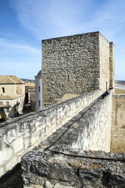 Antik kale Lucena güneşli bir günde