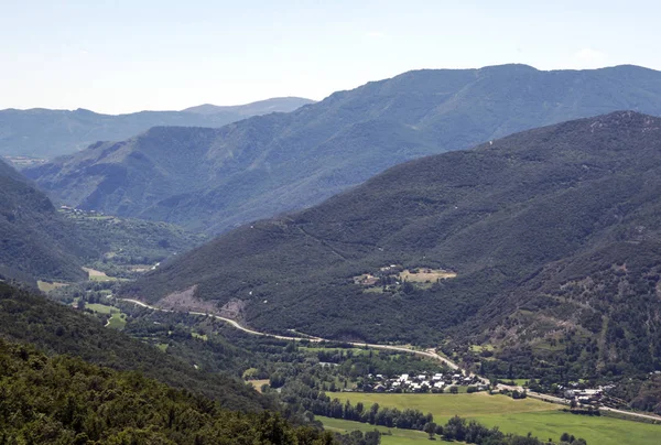 Montagnes Alella Barcelone Espagne Par Une Journée Ensoleillée — Photo