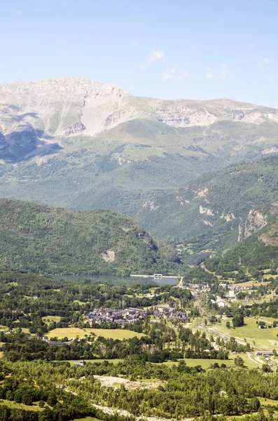 Montañas Los Pirineos Valle Benasque España Día Soleado — Foto de Stock