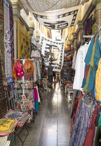 Granada España Julio 2017 Gente Compras Las Tiendas Del Centro — Foto de Stock