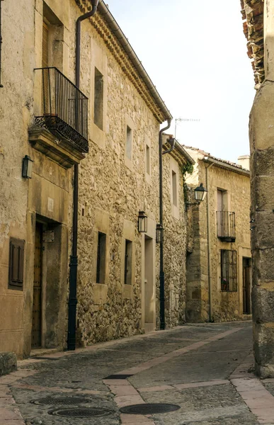 Pedraza Est Une Ville Espagnole Située Nord Madrid Est Célèbre — Photo