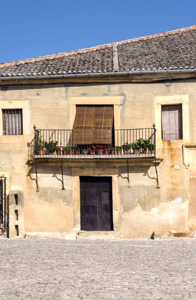 Pedraza Uma Cidade Espanhola Localizada Norte Madrid Famosa Por Seus — Fotografia de Stock