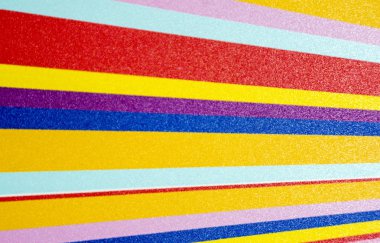 Birkaç renkli çizgili doku