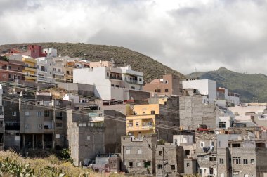 Santa Cruz de Tenerife, Kanarya Adası, İspanya-Haziran 2018. Santa Cruz de Tenerife Adası Tenerife, Kanarya Adaları adalar bir liman kentidir.