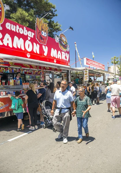 Orotava Kanarische Insel Spanien Juni 2018 Die Leute Der Stadt — Stockfoto