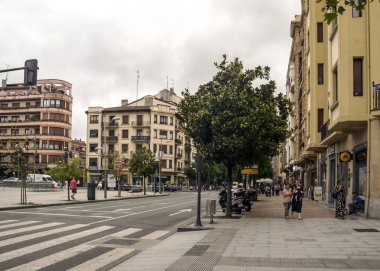 Irun bir İspanyol Belediyesi ile Fransa, hangi ülkenin Bidasoa nehir tarafından ayrılmış Guipzcoa il, Bask Ülkesi, kenarlığın biridir. 