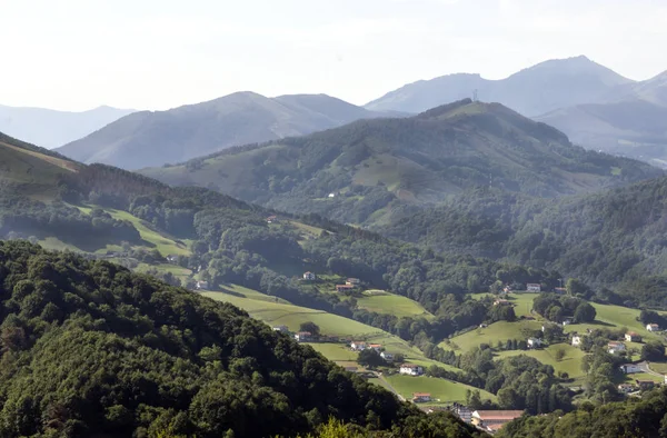 Pyreneesský Pohoří Navarře Zamračený Den — Stock fotografie