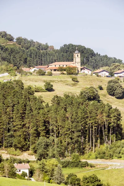 Montanhas País Basco Espanhol Dia Ensolarado — Fotografia de Stock