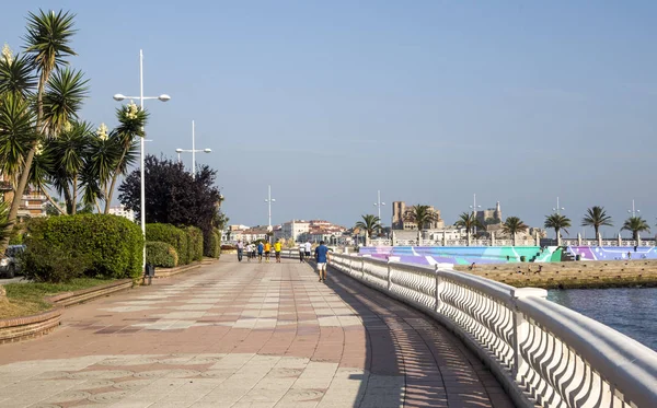 Castro Urdiales Espanha Setembro 2018 Passeio Uma Cidade Norte Espanha — Fotografia de Stock