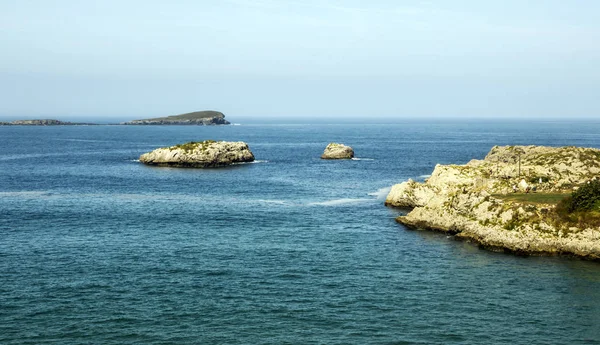 Горы Моря Кантабрии Севере Испании Солнечный День — стоковое фото