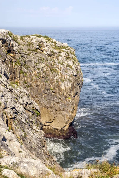 Costa Atlántica Del Océano España Día Soleado —  Fotos de Stock