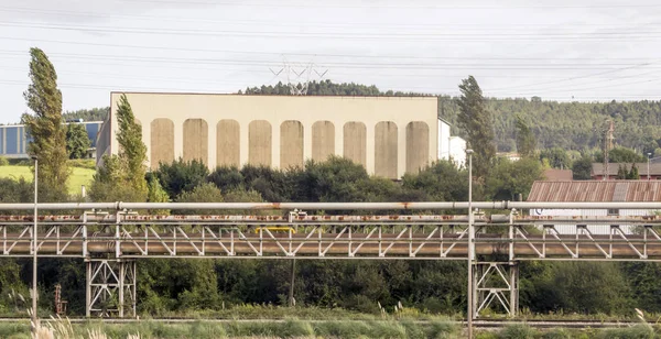 Industria Del Norte España Día Nublado — Foto de Stock