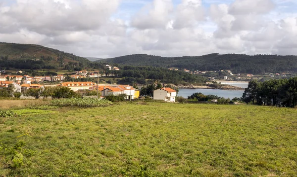 Ciudad Cerca Del Mar Llamada Finisterre Norte España —  Fotos de Stock