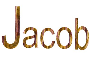 Adı Peter İngilizce beyaz arka plan ile çevrili