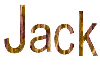 Adı Peter İngilizce beyaz arka plan ile çevrili